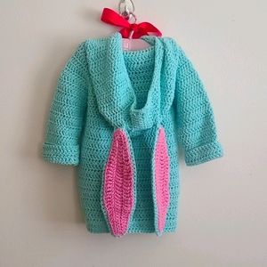 Bunny Sweater coat .